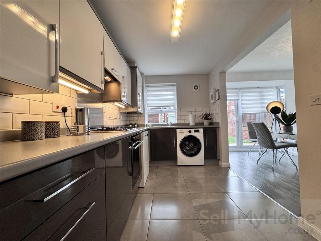 Open plan kitchen