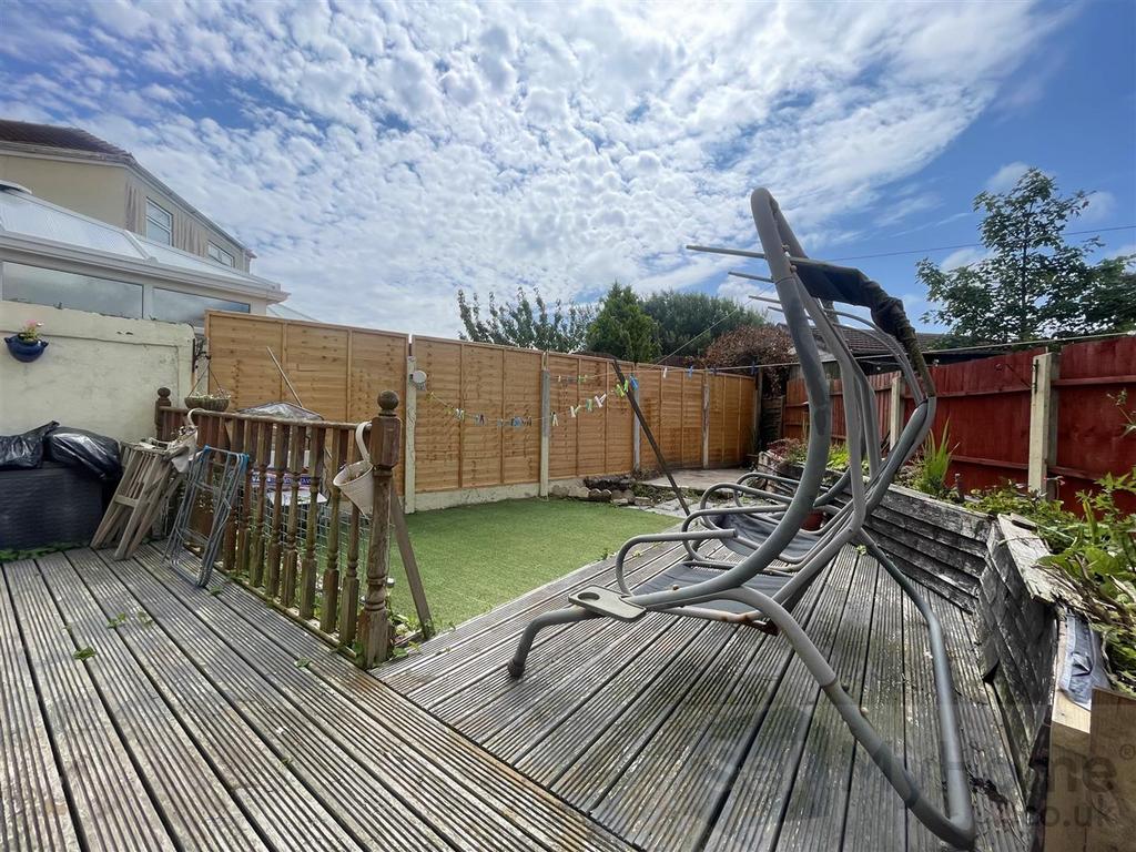 Rear garden