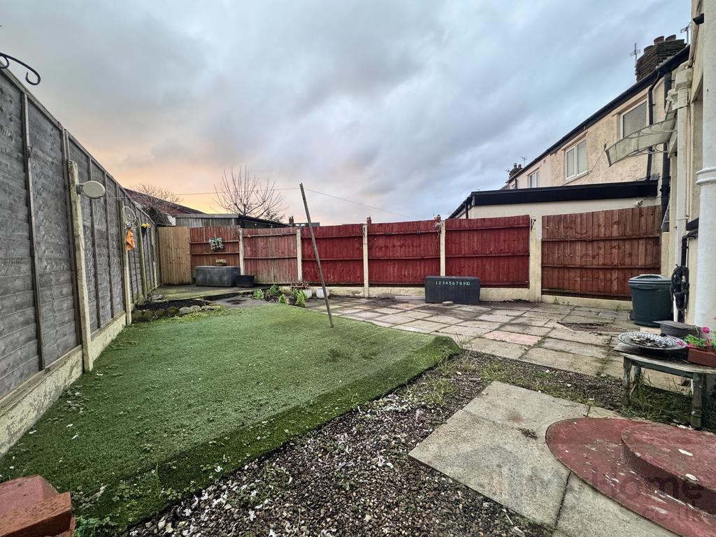Rear garden