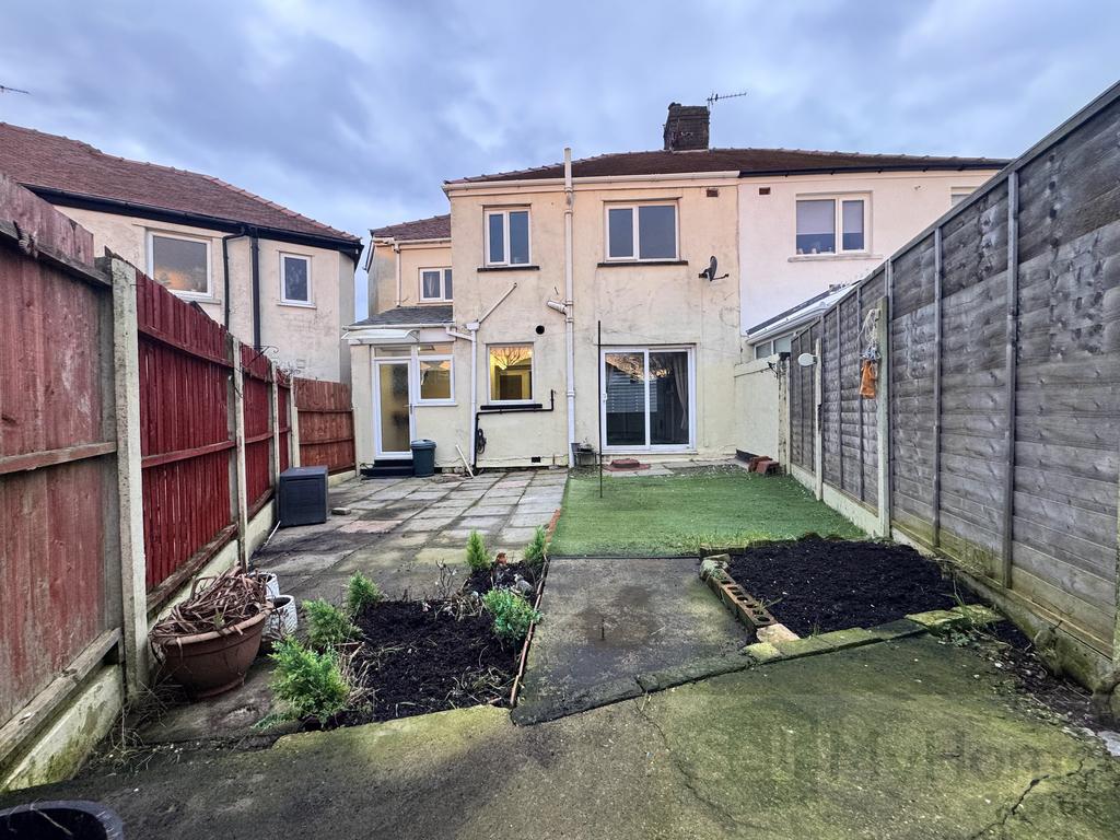 Rear garden