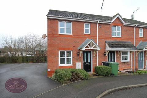 2 bedroom end of terrace house for sale, Bourne Drive, Langley Mill, Nottingham, NG16