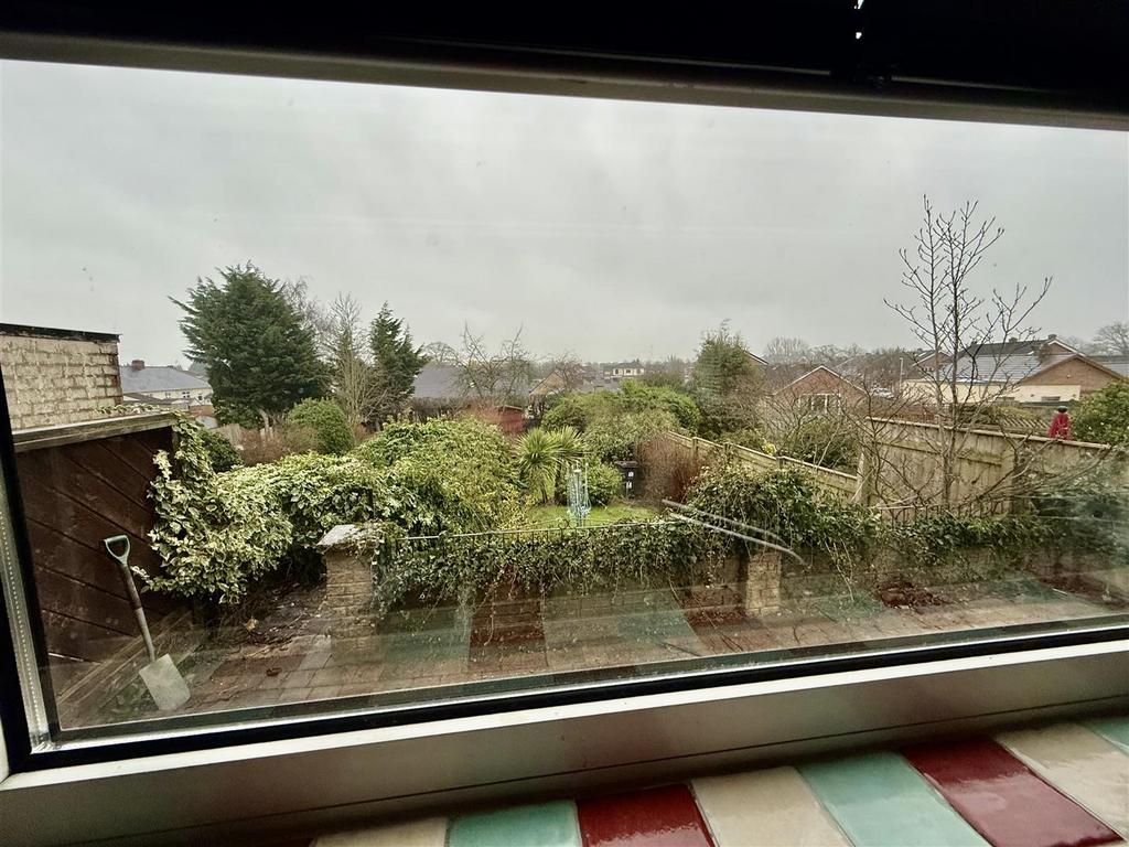View from kitchen
