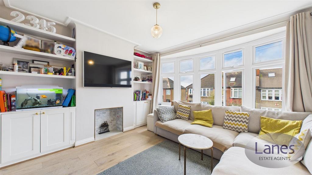 Living room, fireplace