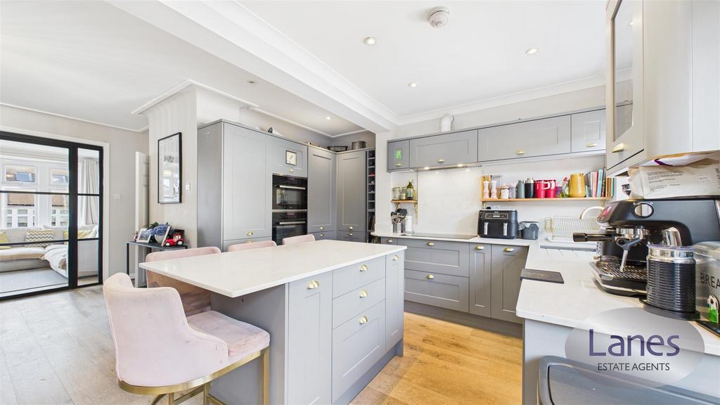Kitchen, open plan living