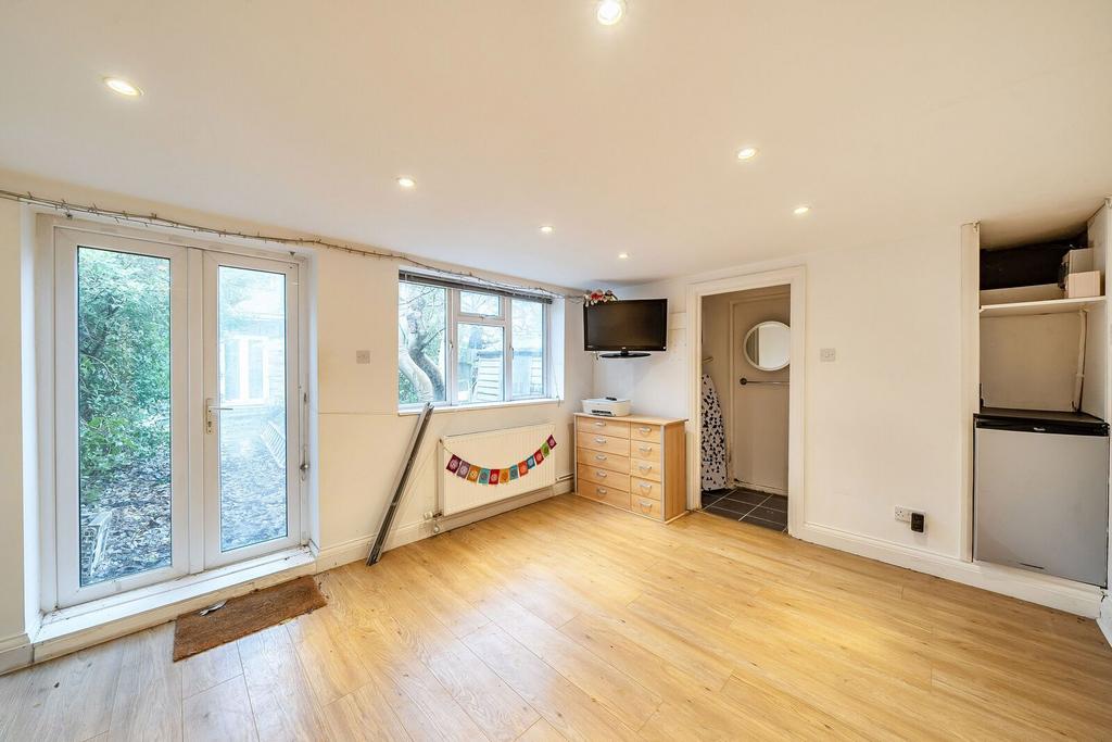 Open-plan living area