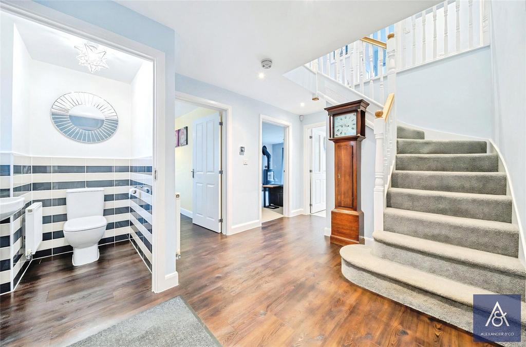 Hallway &amp; Cloakroom