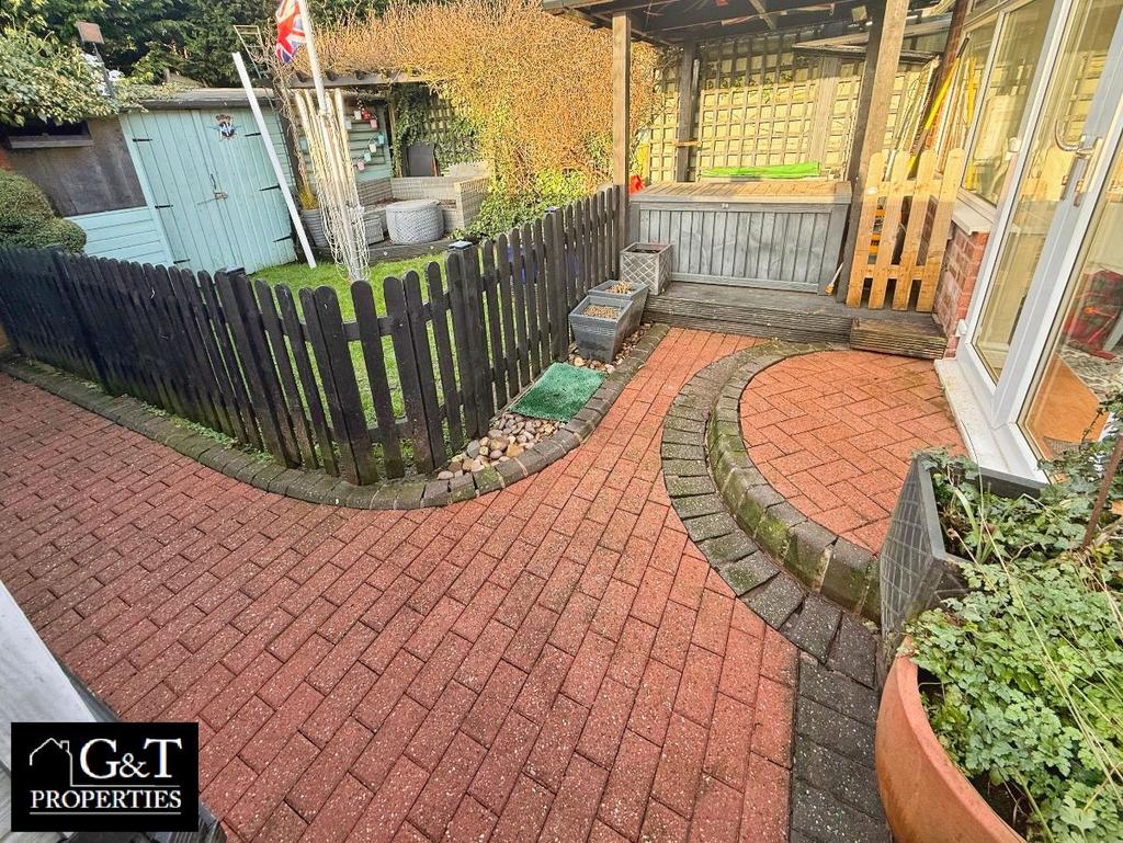 Rear garden