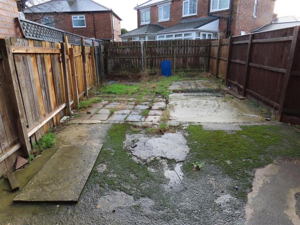 Rear garden