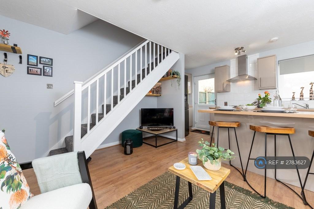 Lounge With Stairs Leading Upstairs