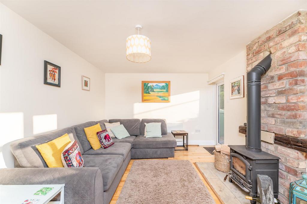 Sitting Room With Wood Burner