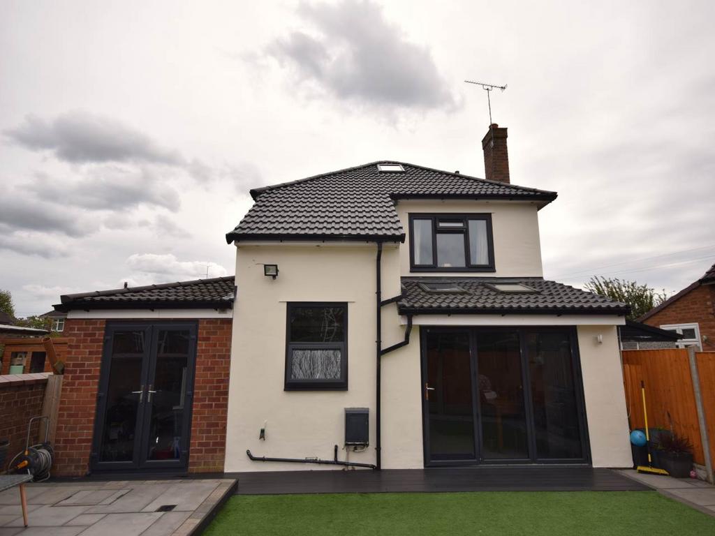 Rear of property