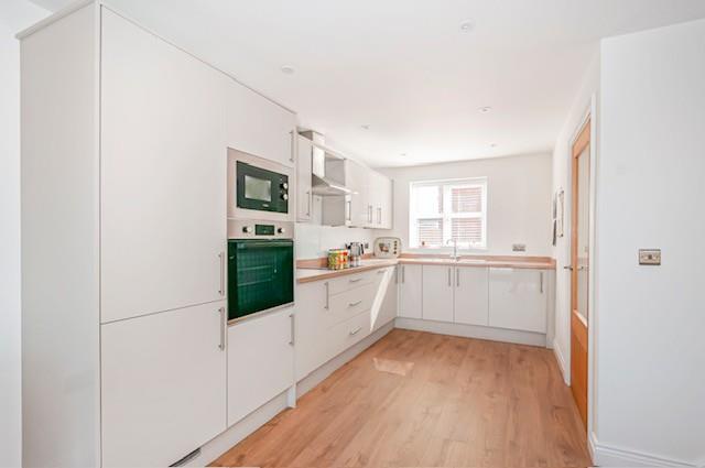 Open plan kitchen, lounge and dining room