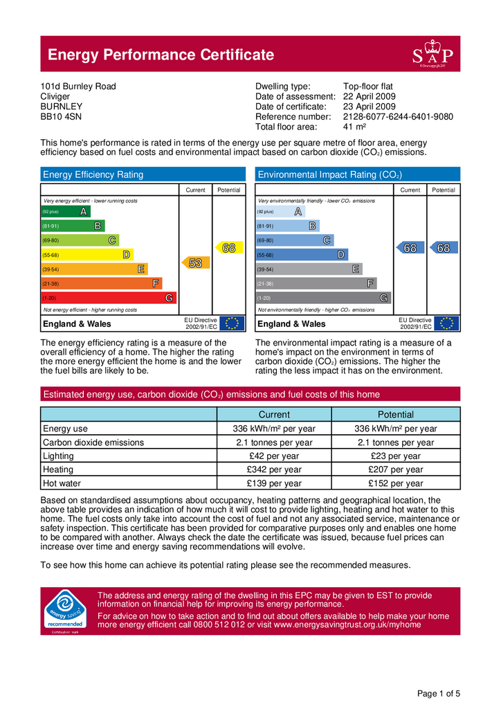 Energy Performance Certificate