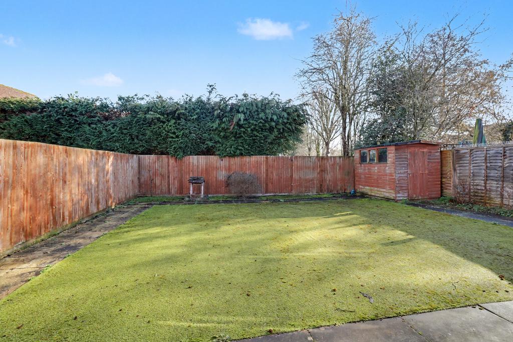 Rear garden