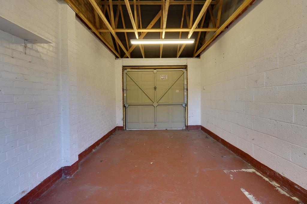 Inside garage