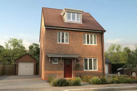 4 bedroom detached house for sale, Plot 11, The Modbury at Bloor Homes On the Green, Cherry Square, Off Winchester Road RG23