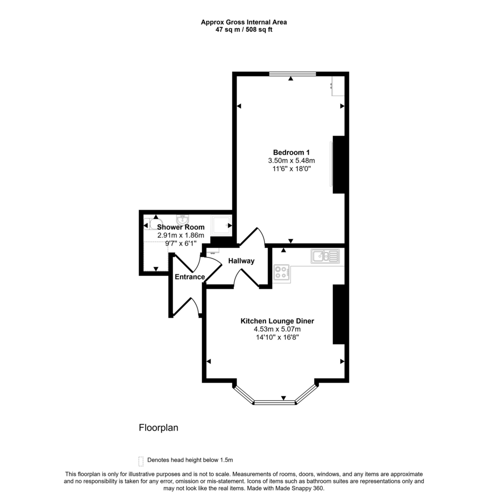 Flat C 211 Hyde park road
