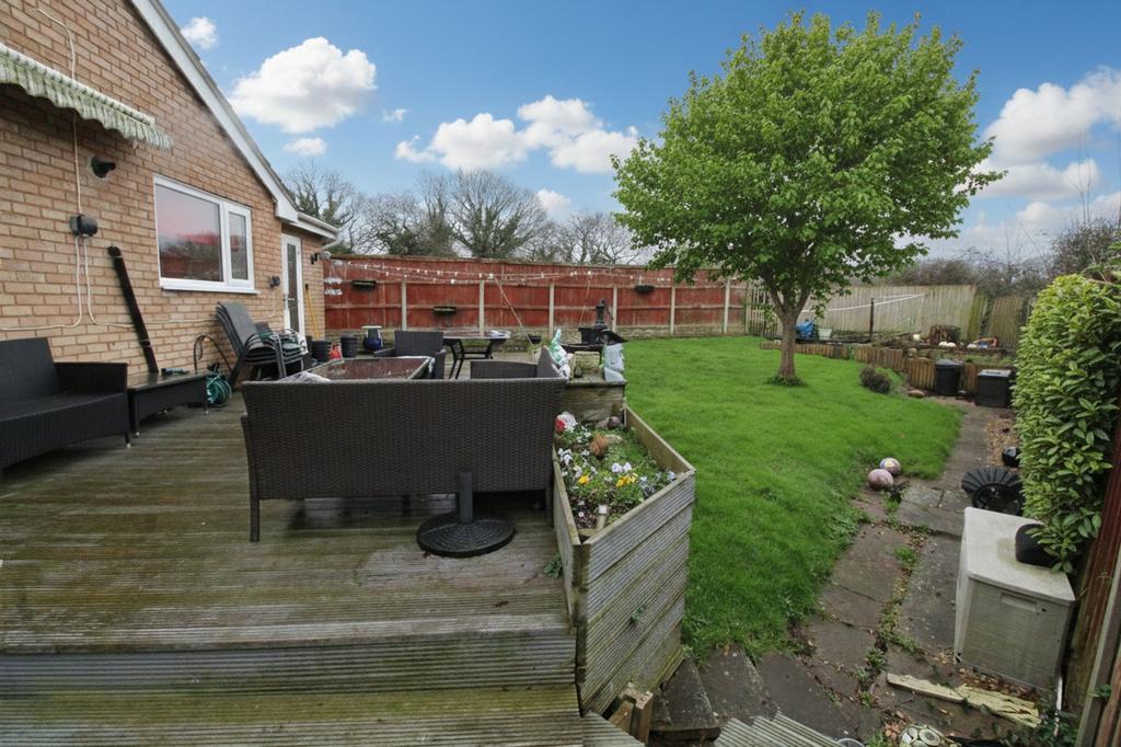 Rear garden
