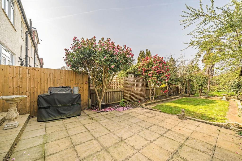 Patio view, garden