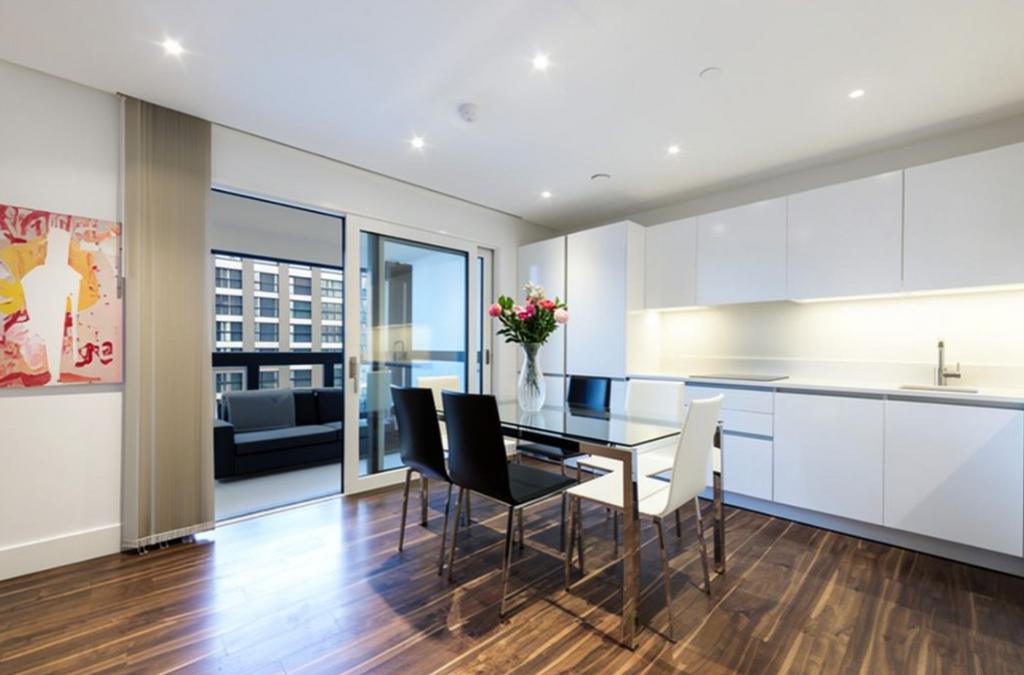 Open-plan living area