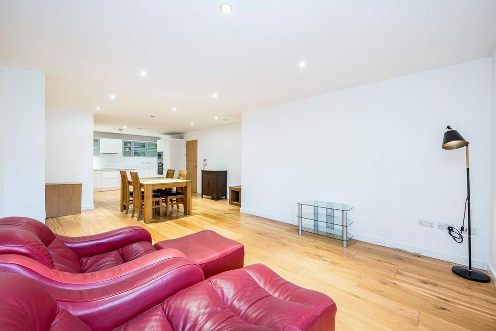 Open-plan living area, open plan living