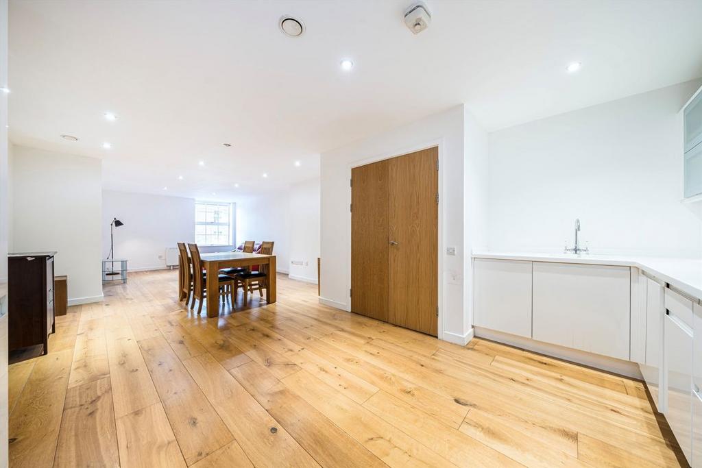 Open-plan living area, open plan living