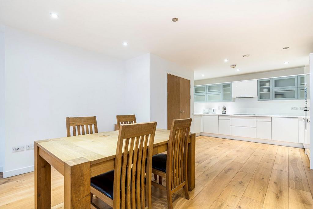 Open-plan living area, open plan living