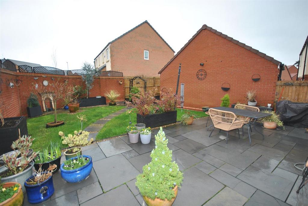 Rear garden