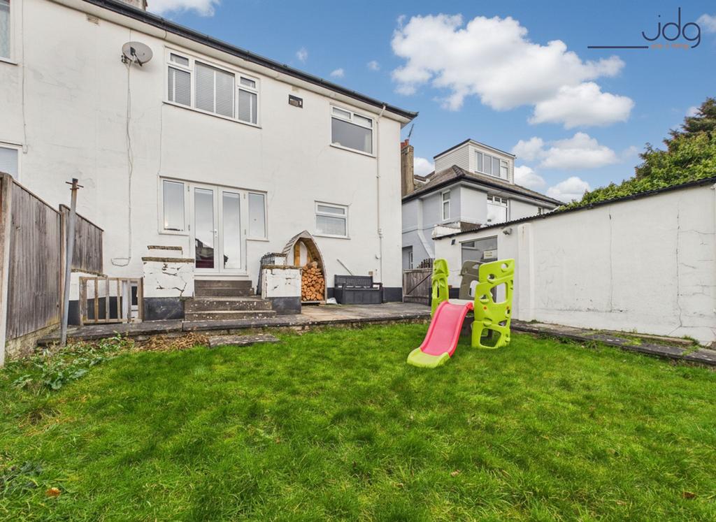 South East facing garden