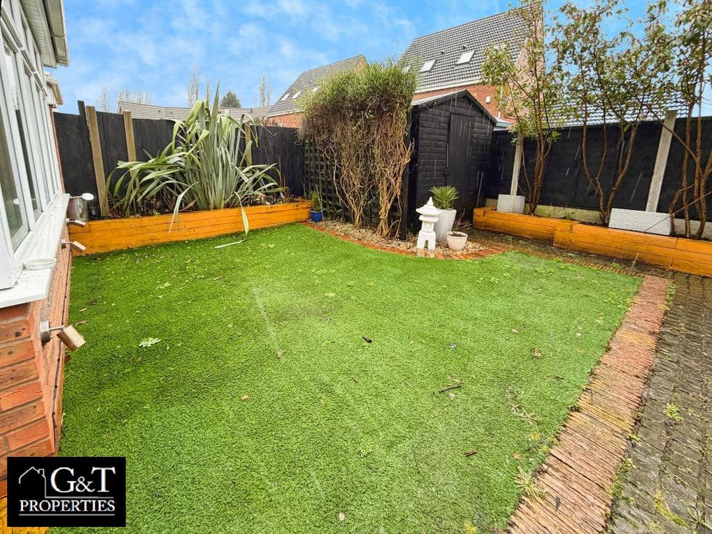 Rear garden