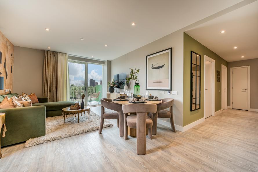 Dagenham Green - Apartment 865 living room...