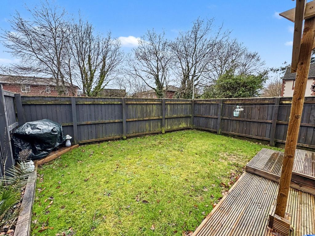 Rear garden