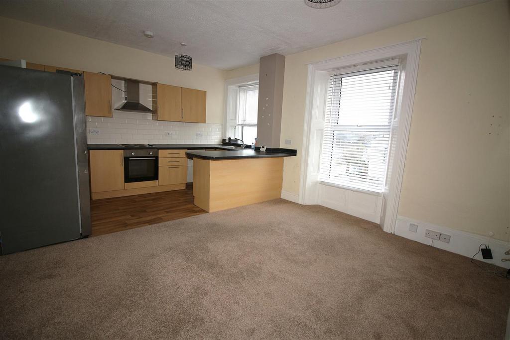 Open plan living area