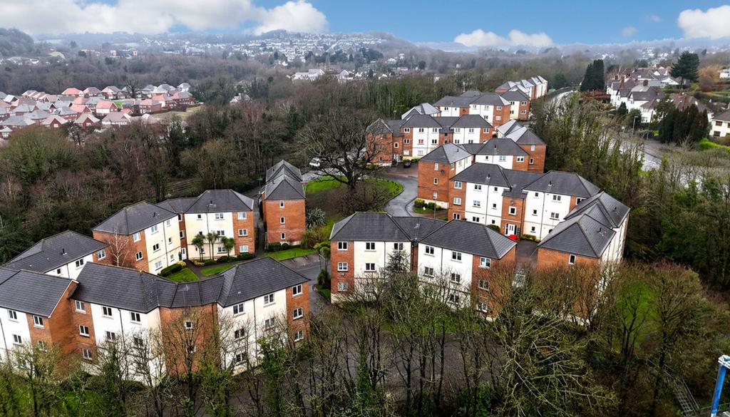 Apartment Block (Drone View)