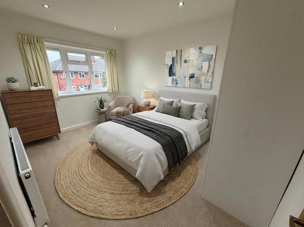 Bedroom One (Digitally Dressed)