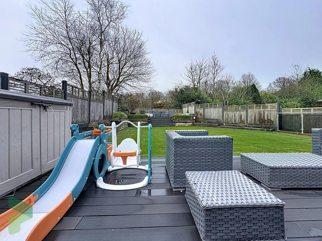 Rear pation and garden