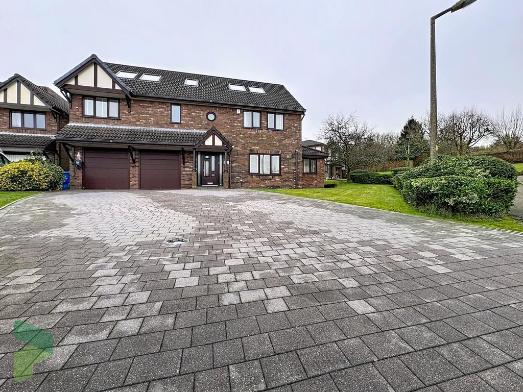Front elevation and drive