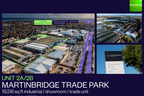 Distribution warehouse to rent, 240-242 Lincoln Rd Enfield EN1 1SP