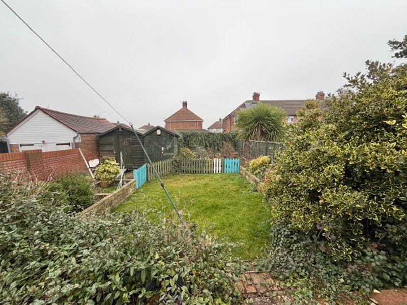 Rear garden