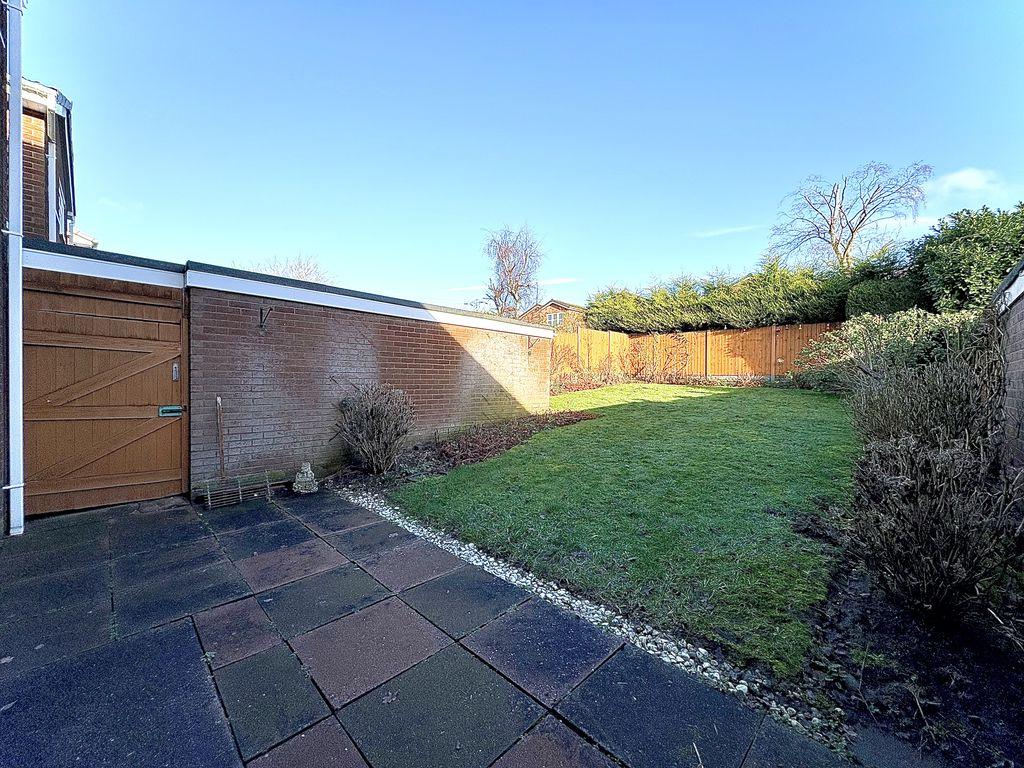Rear garden