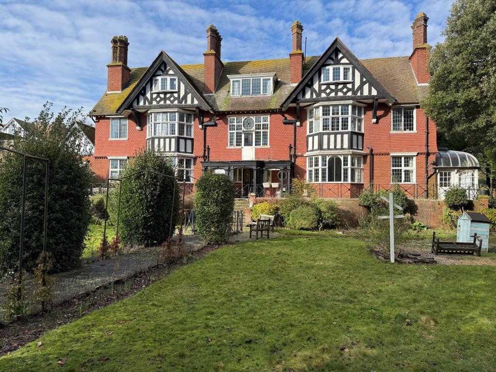 Rear elevation and gardens