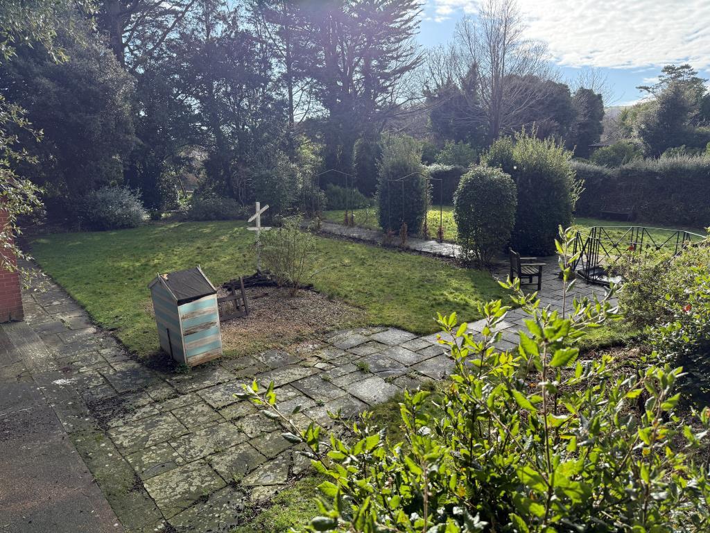 Rear garden