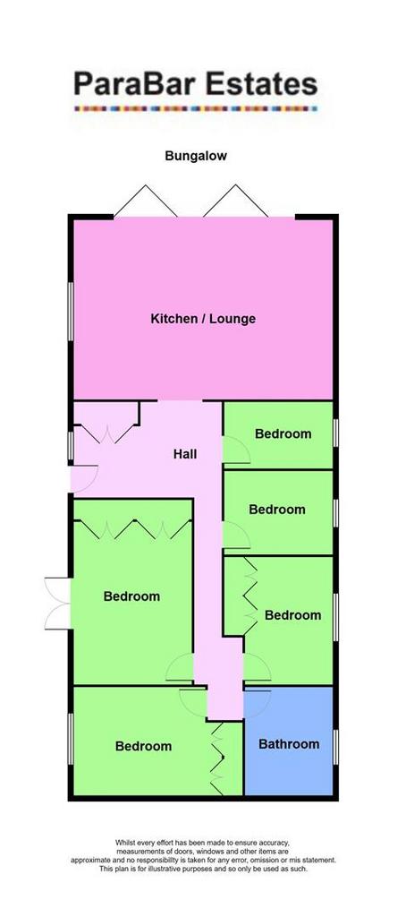 Floor Plan Beth View, Lower Stock Road -1- (Colour