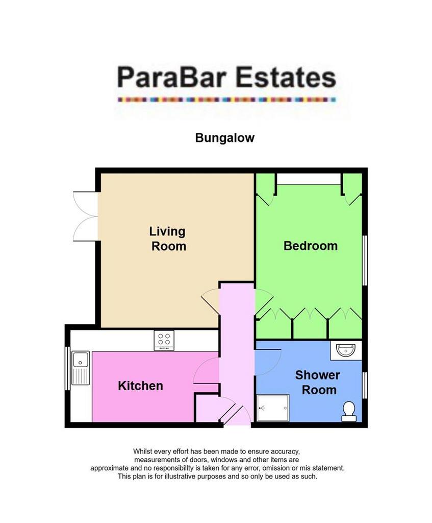 Floor Plan Beth View, Lower Stock Road -2- (Colour