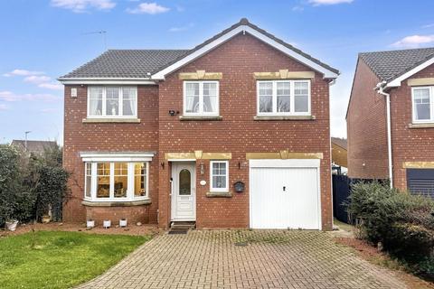 4 bedroom detached house for sale, Edinburgh Drive, Bedlington, Northumberland, NE22 6NY