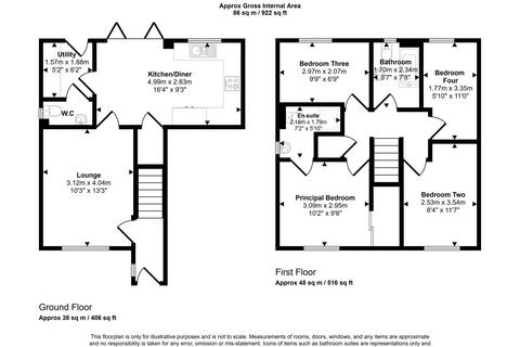 4 bedroom detached house for sale, Centurion Close, Houghton Le Spring, Tyne and Wear, DH4 6FT