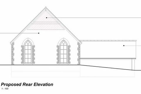 3 bedroom detached house for sale, Methodist Church, Pont Robert, Meifod