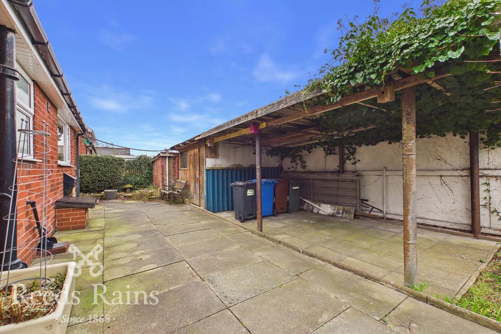Rear and Carport