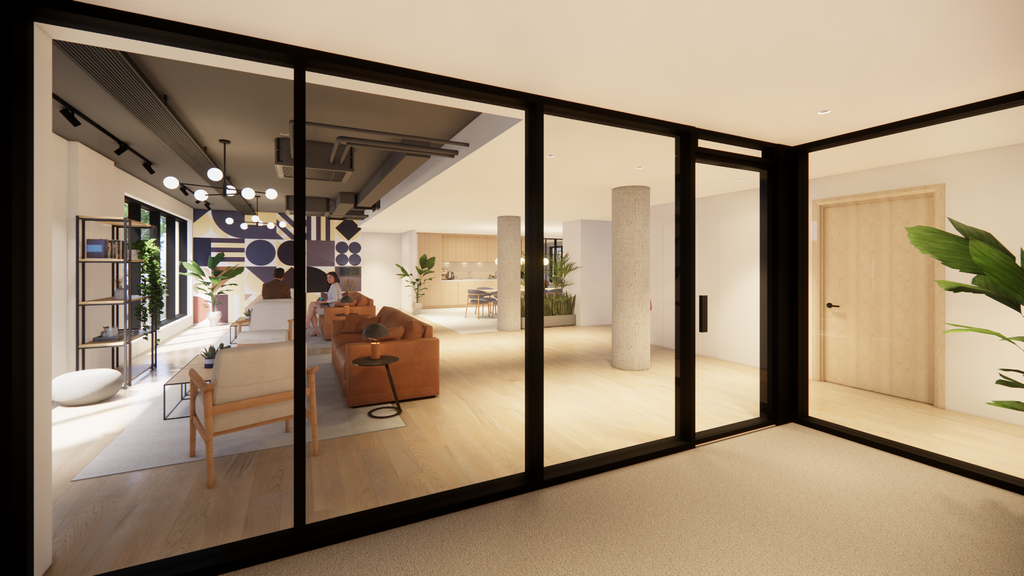 Reception area