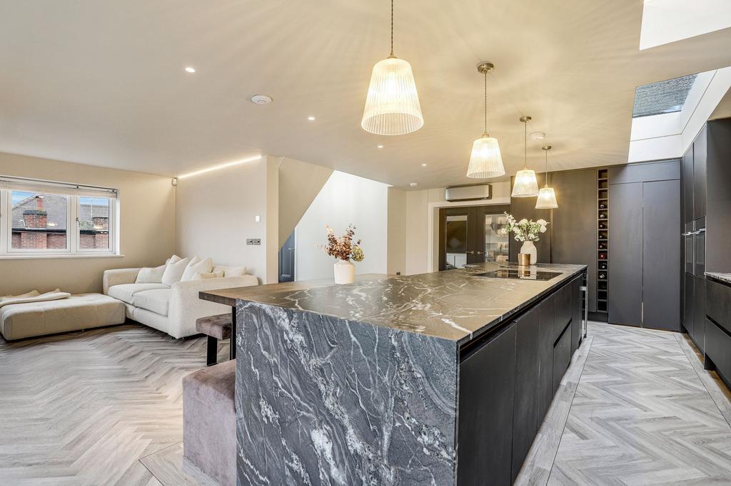 Open Plan Kitchen, Dining &amp; Living Area